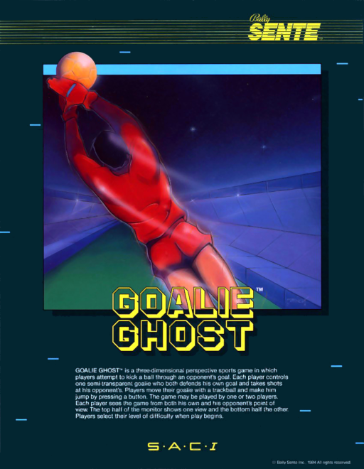 Goalie Ghost Game Cover